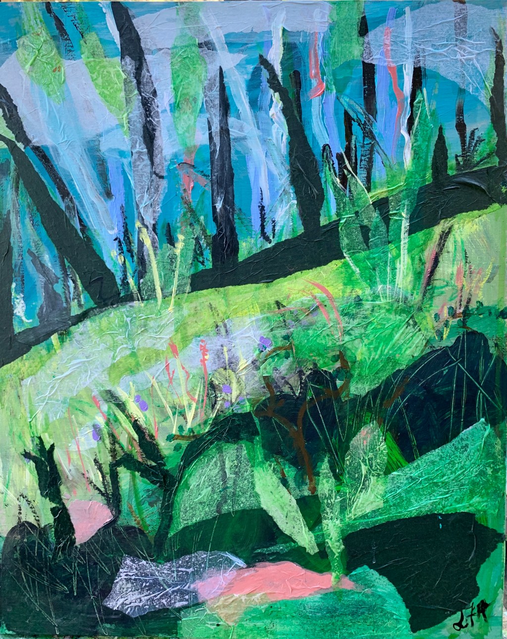 Inspired by the bush – Mixed&nbsp;Media