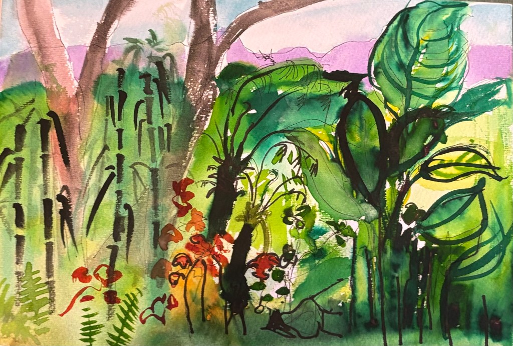 Vietnam watercolours