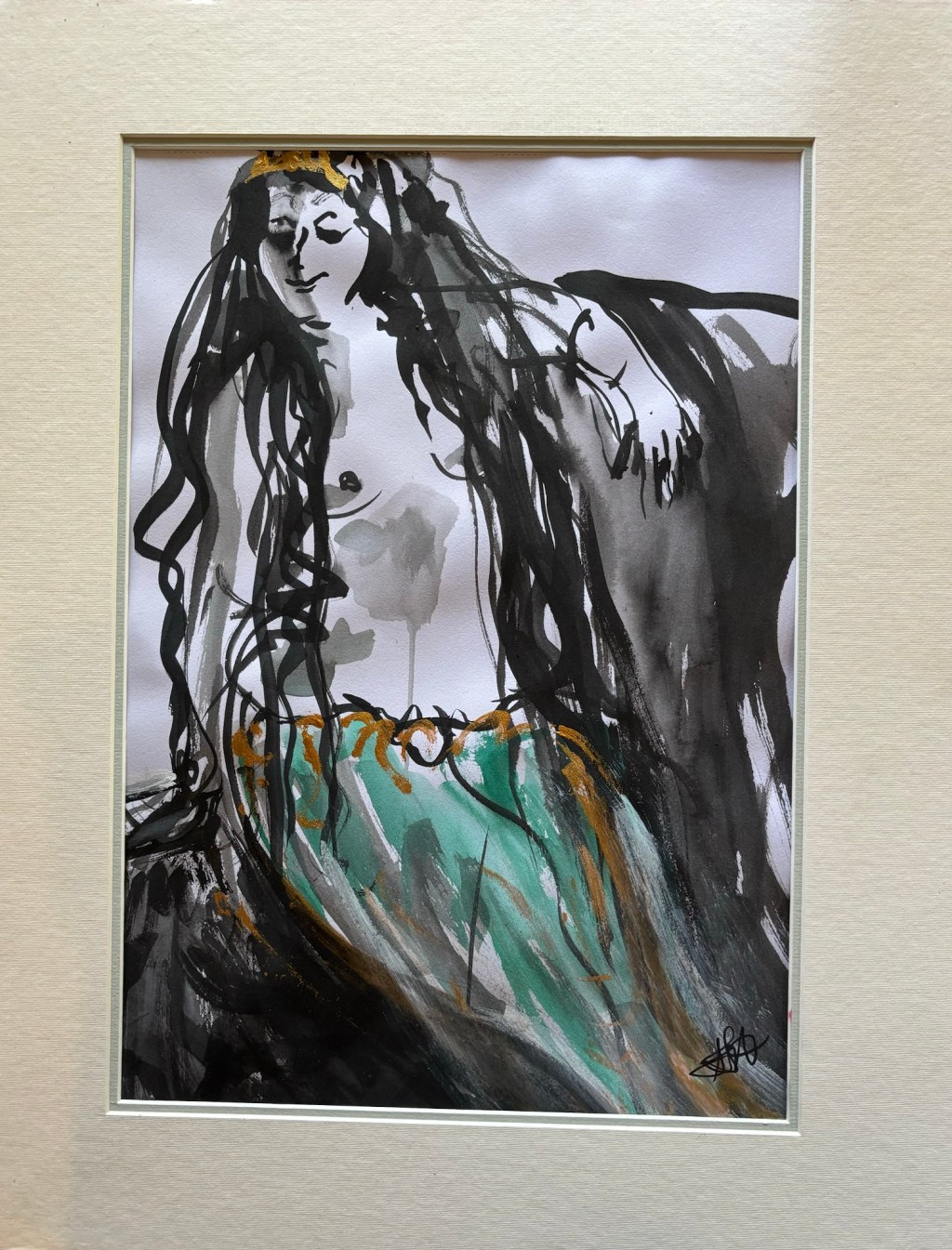 Mermaid Life Drawing