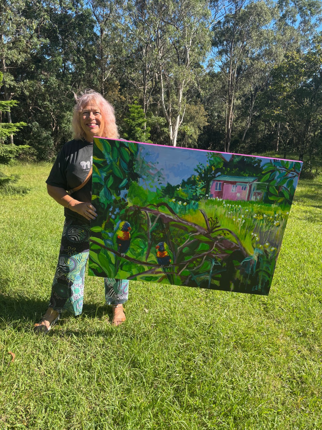 Preparing for the Nimbin Art&nbsp;Fair