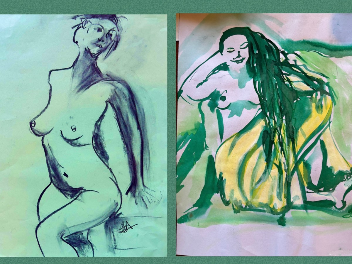 Life Drawings in&nbsp;Green