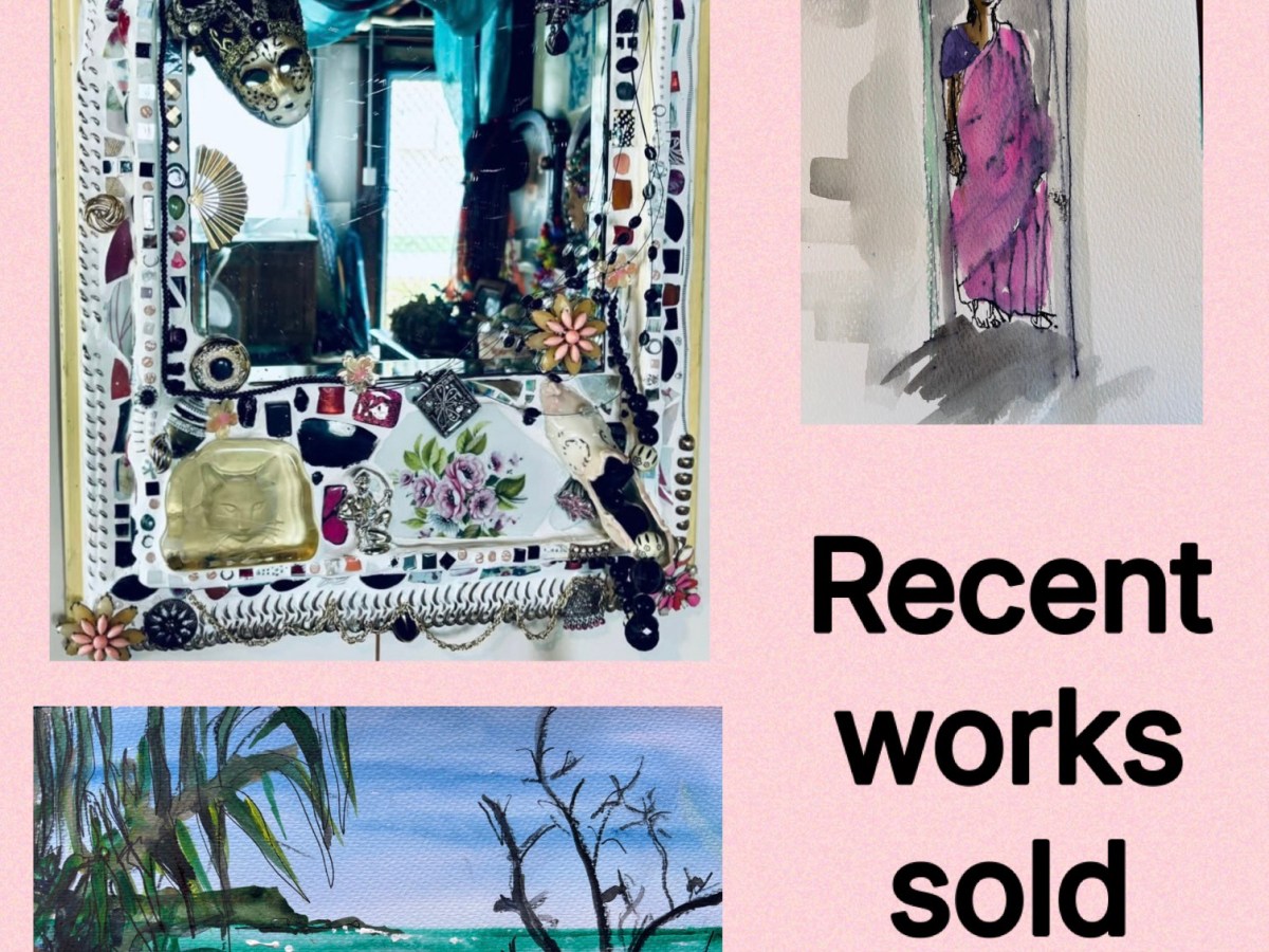 Witchery Mosaic & 2 watercolours&nbsp;sold