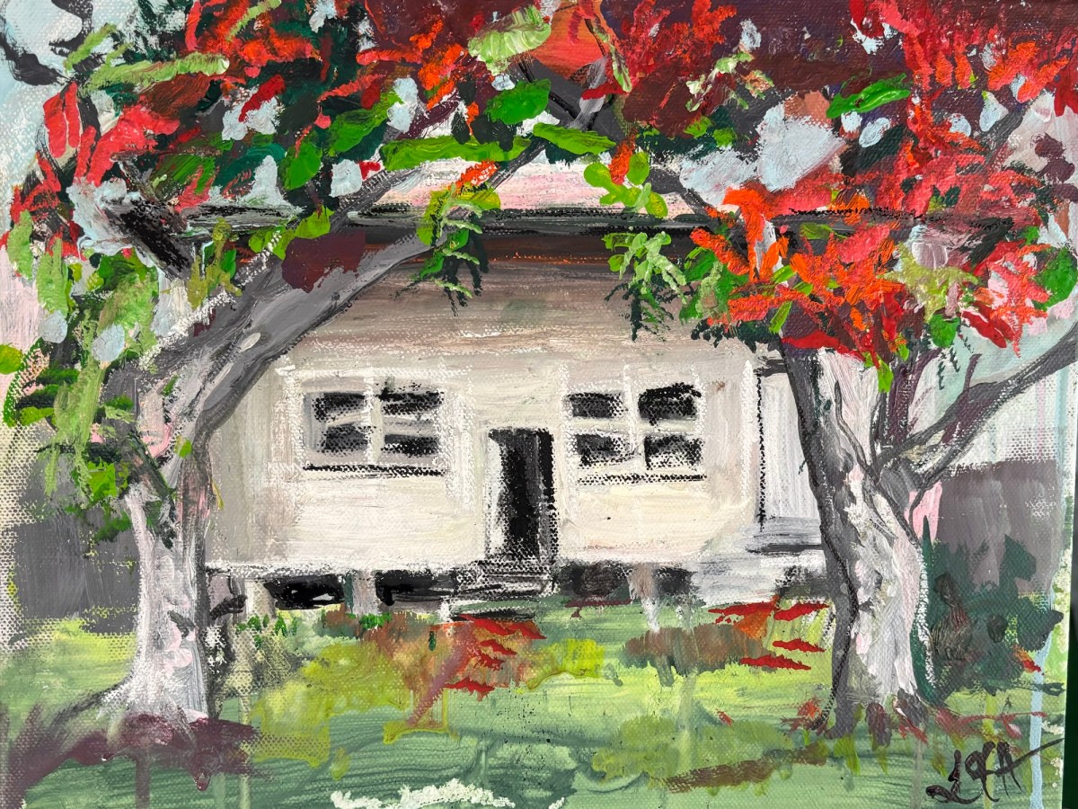 Iluka Beach house small&nbsp;painting